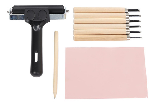 Kit De Herramientas Para Hacer Sellos De Goma, Varios Cuchil
