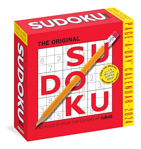 Original Sudoku Page-a-day Calendar 2024: 366