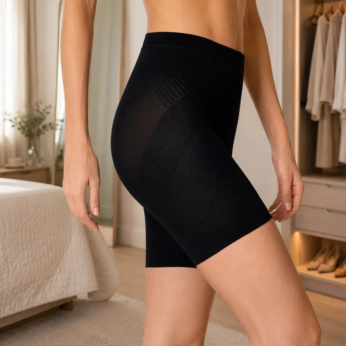 Fajã redutora, reduzir medidas, apertar abdomem, redução da cintura, pós-parto, tira pochete, compressão Lupo 5690 talla P preto