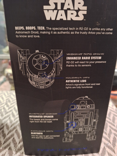 Star Wars Robot R2d2 Blanco (Usado)