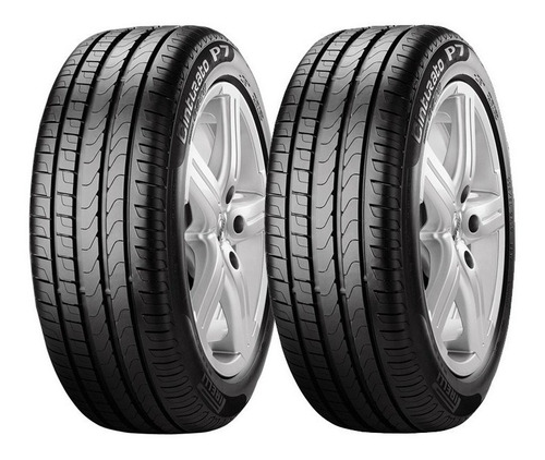Imagen 1 de 10 de Kit 2 Pirelli Cinturato P7 245/45 R17 99w Envio Gratis