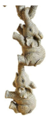 . Estátua De Elefante De Resina Decorativa Para Prateleira
