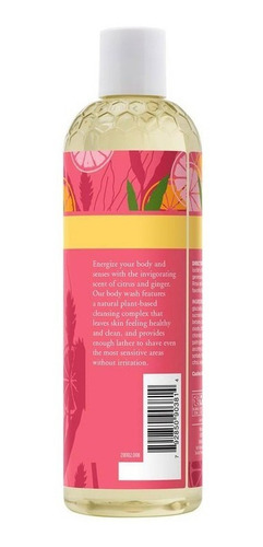 Imagen 3 de 4 de Gel De Baño Burt's Bees Cítricos Y Jengibre 354,8 Ml