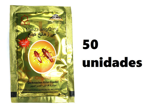 Veneno Mata Chiripas Y Cucarachas, Caja De 50 Unid Original 