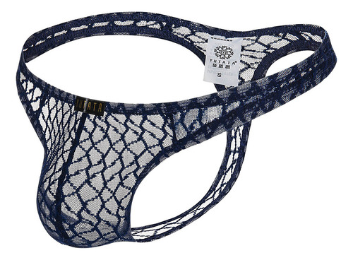 Calzoncillos De Encaje Transparente De Cintura Baja Para Hom