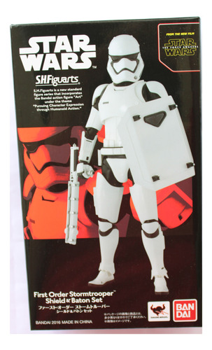 S H Figuarts Jp Star Wars Stormtrooper Shield & Baton Set