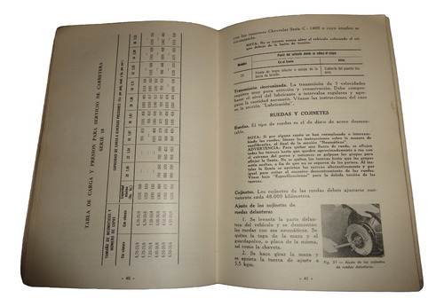 Chevrolet Pick Up 1960/61 Guia Manual De Instrucciones (Usado)