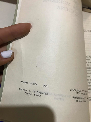 Breve Historia Moderna De China 1840-1919- Sa (Usado)