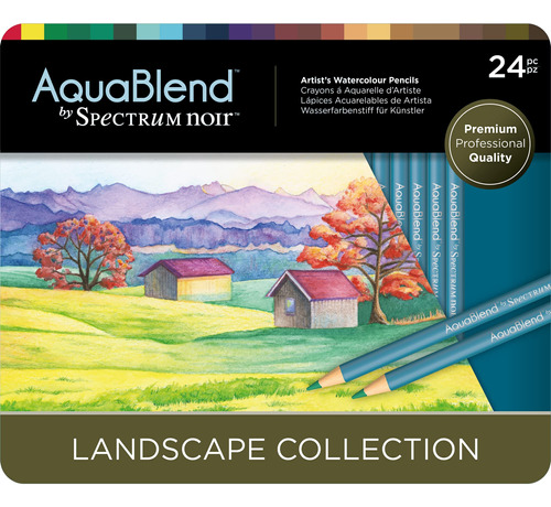 Spectrum Noir Lapiz Paisaje Aquablend 24 Unidad