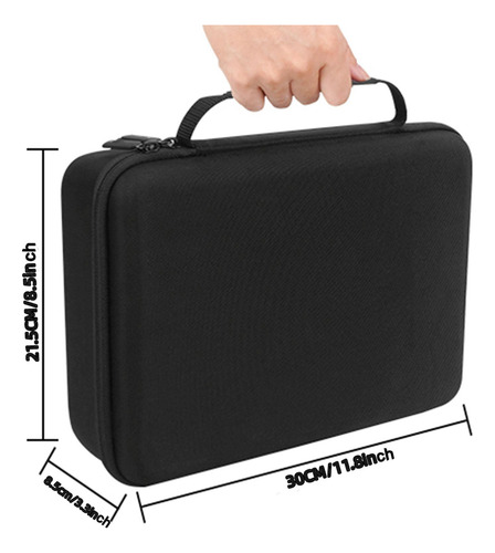 Bolso De Bolsas De Almacenamiento, Accesorios Negros De Eva,