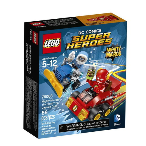 Juego Para Armar Lego 76063 Flash Vs Capitán Frío