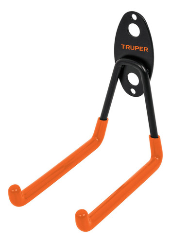 4 Ganchos Multiusos Para Colgar, 13cm, Truper Color Naranja