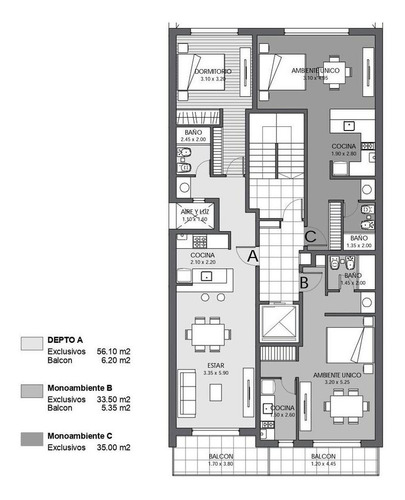 Imagen 5 de 6 de Venta Departamento 1 Dormitorio - Echesortu