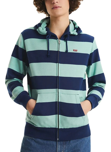 Campera Rayas Levis Core Ng Zip Up Stripe