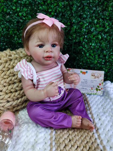 Bebe Reborn Original Cuerpo Completo Rubi