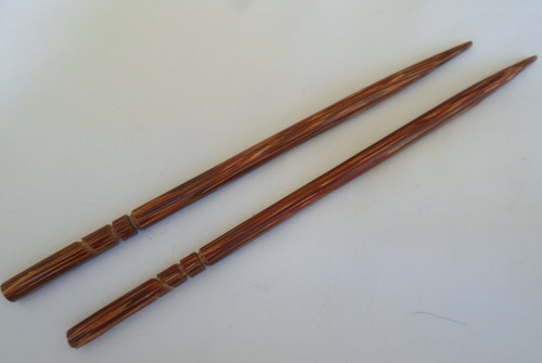 Palito De Cabelo, Palito De Coco, 100 Unidades