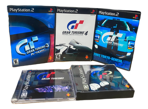 Coleção Gran Turismo Para Ps2