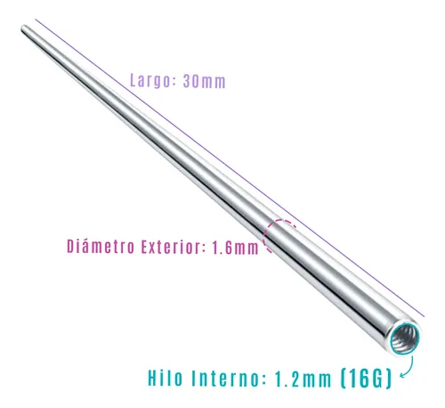 Pin taper piercing best sale