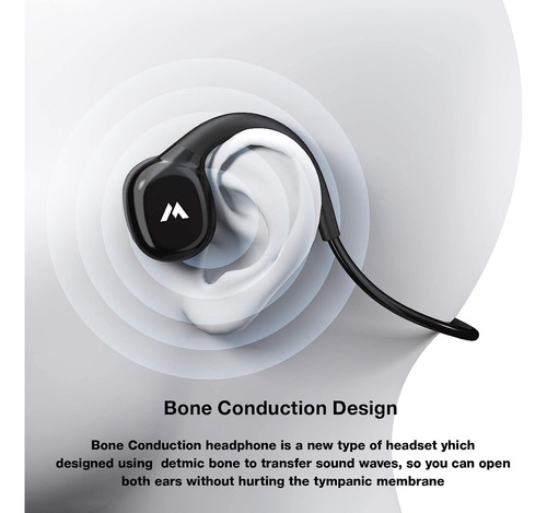 Moing Wireless Bone Conduction Auriculares Bluetooth 5.0 ...