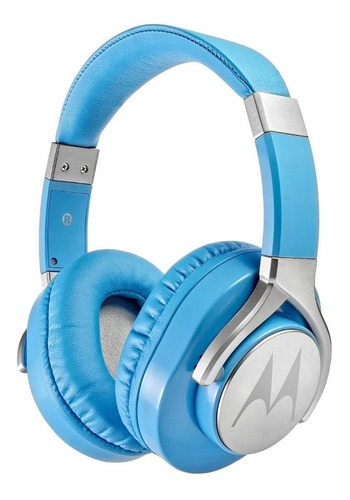 Fone de ouvido over-ear Motorola Pulse Max SH004 azul