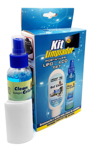 Kit Liquido Limpiador Para Pantalla Led 4k Uhd Lcd Ultra 