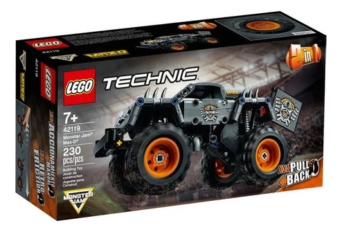 Lego® Technic: Monster Jam® Max-d® Lego 42119 Cantidad De Piezas 230