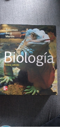 Libro Biología Mc Graw Hill Solomon, Berg, Martin. 8va Ed.