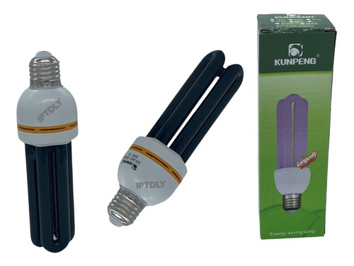 Ampolletas Ultravioleta Luz Negra Uv E-27 Foco Led 30w-40w