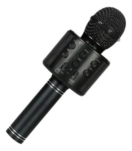 Micrófono A Bluetooth Inalámbrico Karaoke Ws-858