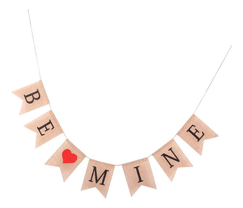 2 Paquete De 2 A 6 Guirnaldas De Pancartas Be Mine, 2 Piezas