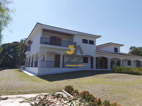 Maravilhosa Chácara Com 4 Suites À Venda, 5000 M² Por R$ 3.700.000 - Colinas Do Mosteiro De Itaici - Indaiatuba/sp - Ch0645