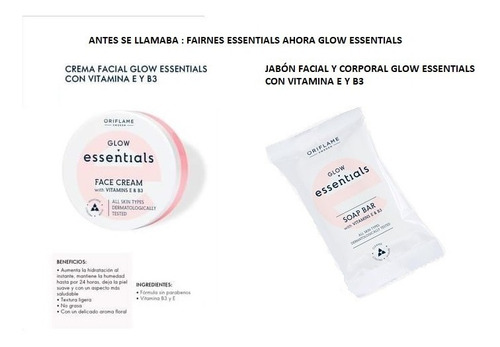 Imagen 7 de 7 de Set Crema Facial Aclarante/vitamina E Y B3 + Jabón Oriflame