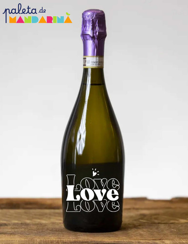 Botella De Vino Personalizada Regalo De San Valentín