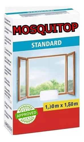 Cortina Mosquitera Ventana Insectos Universal 130x150 Negro