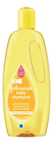 Shampoo Johnson's Baby Ph Balanceado en botella de 750mL por 1 unidad