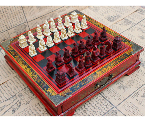 Juegos De De Ajedrez De De Vintage Conjunto De