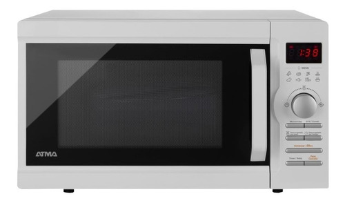 Imagen 1 de 3 de Microondas Grill Atma Easy Cook MD1728GN blanco 28L 220V