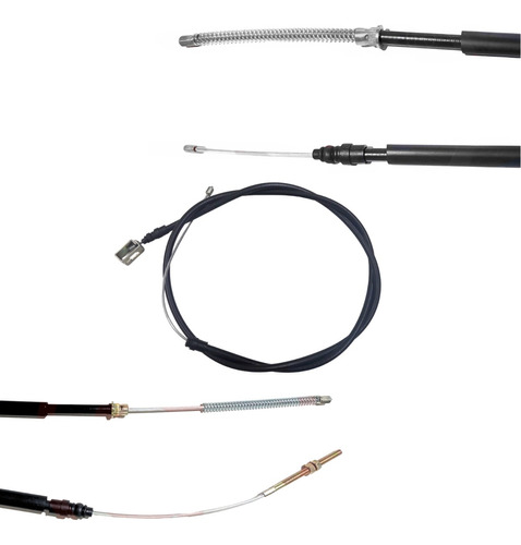 Kit X3 Cables De Freno P/ Peugeot 405 Lado Izq Der Y Palanca