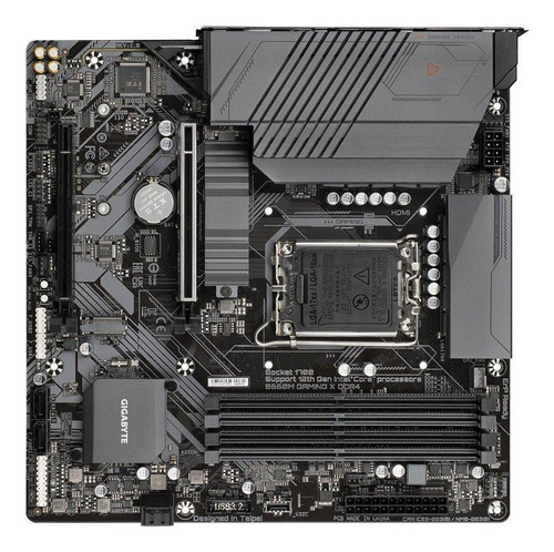 Placa Mãe Gigabyte B660m Gaming X, Ddr4, Matx, Lga1700