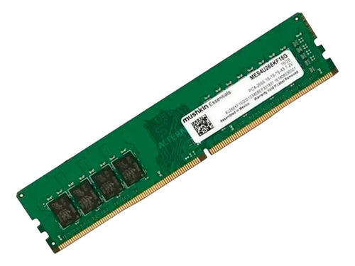 Memoria Ram Mushkin 16gb Ddr4 Pc4-21300 2666mh Dimm Pc