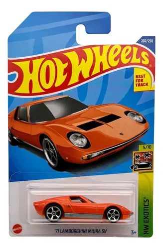 Carrinho De Brinquedo Coleção Hot Wheels Veículo À Cor Lamborghini