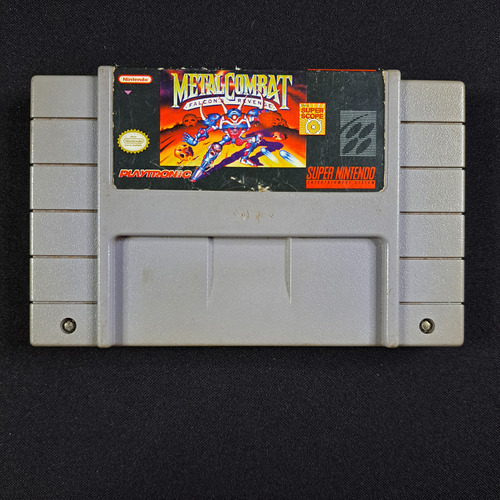 Metal Combat Original Super Nintendo - Snes Para Super Scope
