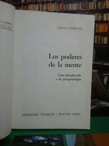 Los Poderes De La Mente, Simeon Edmunds, Esoterismo. (Usado)