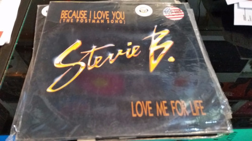 Stevie B Because I Love You Love Vinilo Maxi Lento Clasico
