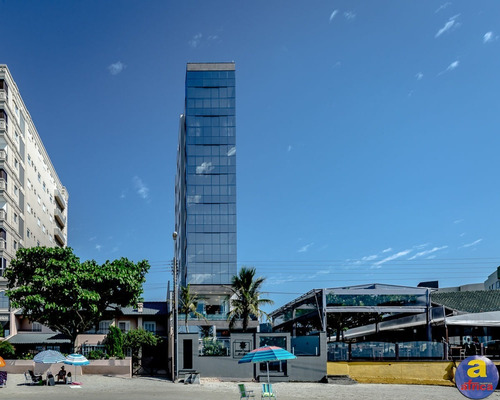 Imagem 2 de 20 de Apartamento Pé Na Areia 4 Suítes Sendo 1 Master, 3 Vagas De Garagem No Centro Em Itapema/sc - Imobiliária África - Ap00324 - 69664493