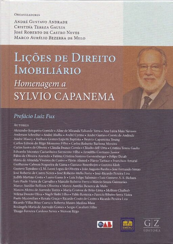 Lições De Direito Imobiliário, De Andrade; Gaulia; Neves; Melo (orgs.). Editora Gz Editora Em Português
