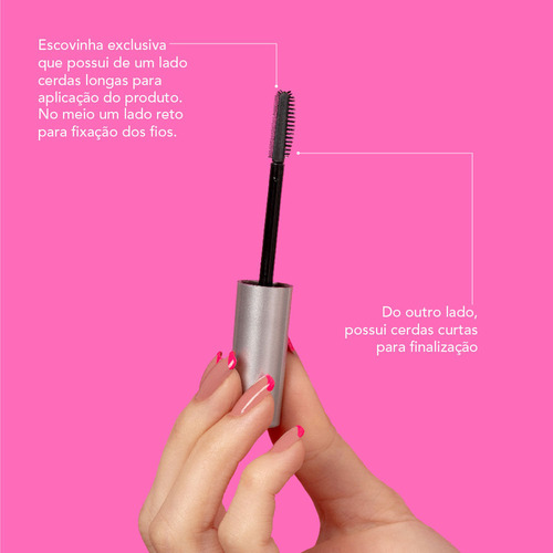Go Brow Máscara Gel Fixador Para Sobrancelhas Ruby Kisses