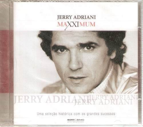 Cd Jerry Adriani Maxximum,grandes Sucessos,novo, Lacrado