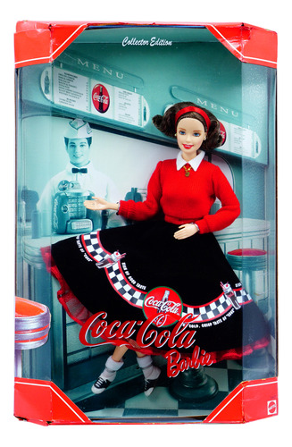 Barbie Coca Cola Menu Collector Edition 1999