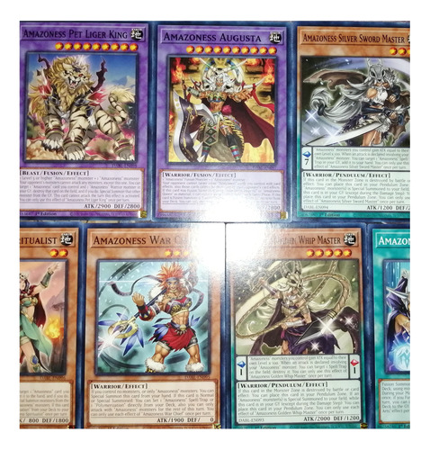 Set Combo Amazoness Yu-gi-oh! Original Konami